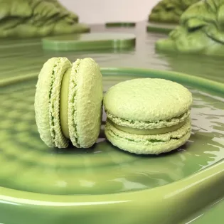 Matcha Macaron Edmonton | Tisto Cakes