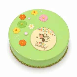 Fairy Meadow Birthday Cake Edmonton | Tisto Cakes