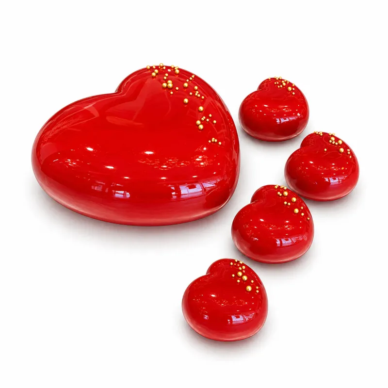Heart Cake Set Edmonton | Tisto Cakes