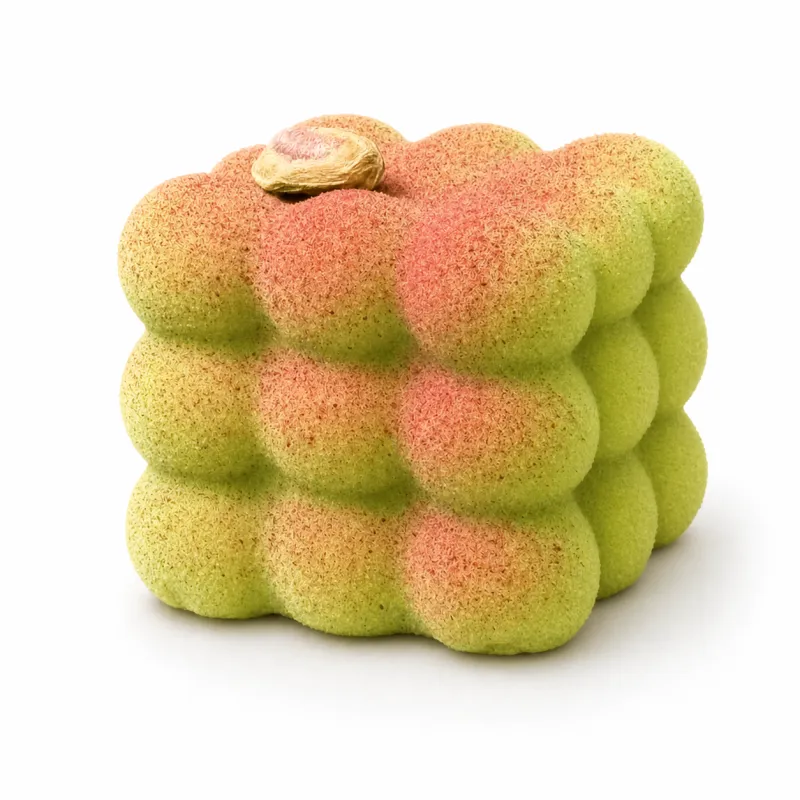 Pistachio-cherry dessert in Edmonton | TISTO CAKES
