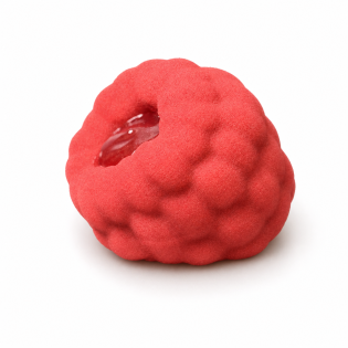 Raspberry Fruit-Shaped Mousse Dessert | TistoCakes Edmonton