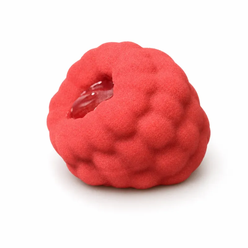 Raspberry Fruit-Shaped Mousse Dessert | TistoCakes Edmonton