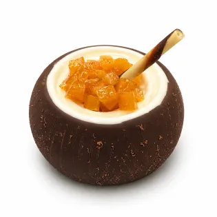 Coconut Fruit-Shaped Dessert | TistoCakes Edmonton