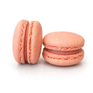 Strawberry Macaron Edmonton | Tisto Cakes