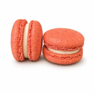 Red Velvet Macaron Edmonton | Tisto Cakes