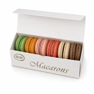 Box of 6 Assorted Macarons Edmonton | Tisto Cakes