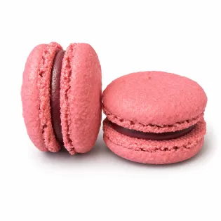 Black Currant Macaron Edmonton | Tisto Cakes