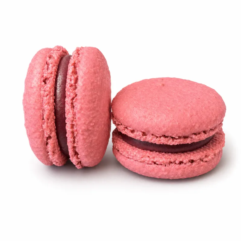 Black Currant Macaron Edmonton | Tisto Cakes