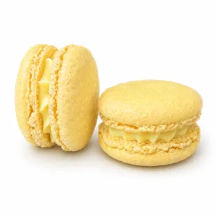 Lemon Macaron Edmonton | Tisto Cakes