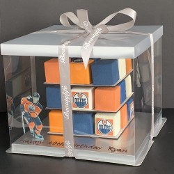 Cube cake Oilers