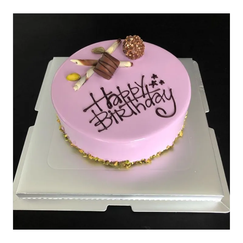 Happy Birthday Mousse Cake Edmonton | Tisto Cakes