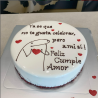 Love you cake | TISTO CAKES Edmonton